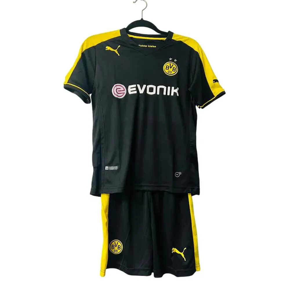 NWT! PUMA Boy's BVB Soccer Jersey  Set‎ Size-28 ( 12-13Years ) - Picture 4 of 10
